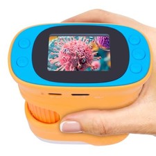 BAIJLE 1000X Kids Digital Microscope, Handheld STEM Toy Ages 4-12