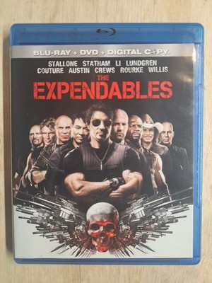The Expendables Blu-ray 2010 Stallone Statham Lundgren Special Features