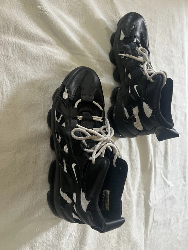 Nike Vapormax Plus Black White Zebra AJ7291-001 Men’s US Size 10 Sneakers - Image 3 of 4