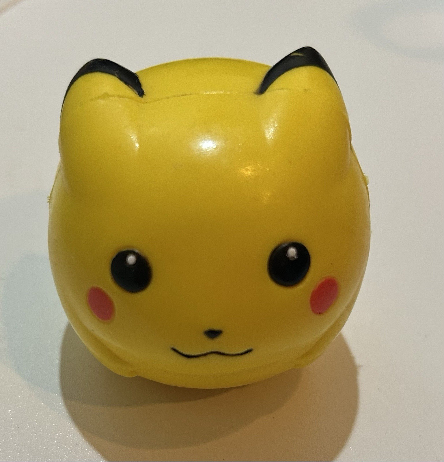 Pokemon Bandai 1997 Pikachu Soft Vinyl Ball Japan Exclusive Very Rare