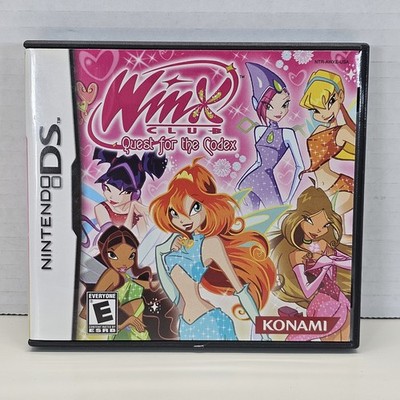 Winx Club Quest for the Codex Nintendo DS Game 2006 Konami