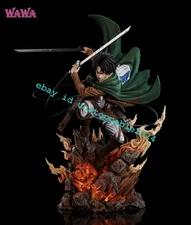 Levi Ackerman WAWA Studio Resin Figurine Statue Attack on Titan 34cm Presale