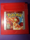 Pokémon Red Version Authentic Game Boy Cartridge, Good Condition Tested