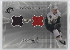 2001-02 SPx Hockey's Treasures Brett Hull #HT-HU HOF 07qw
