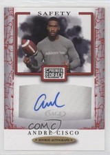 2021 Sage Premier Draft Auto Red Andre Cisco #A19 Auto fm0