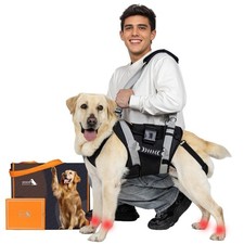 Dog Lift Harness for Large Dogs,Full Body Dog Sling Carrier with Handle,for U...
