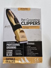 PetKing Premium Dog Grooming Clippers for Pets - Black/Gold