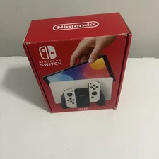 EMPTY RETAIL BOX ONLY - Nintendo Switch OLED Black - Packaging Only