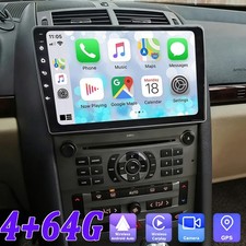 Per Peugeot 407 2004-2008 Autoradio Android 14 GPS NAVI Carplay 4+64G + Camera