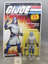 Super 7 Reaction GI Joe Cobra Commander Arctic 3.75" Figure O-Ring 2025 Sealed