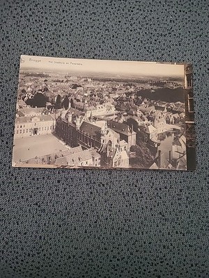  Brugge Panorama vintage postcard