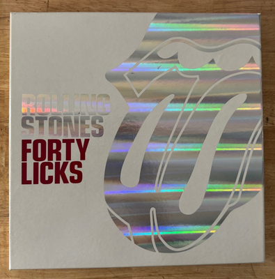 Forty Licks ROLLING STONES 2 CD Box Set W/ Poster + Booklet | eBay