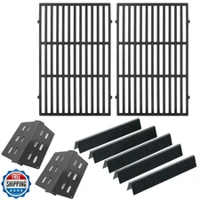 LS'BABQ Replacement Kit for Weber Genesis Parts 300 Series with Front Control