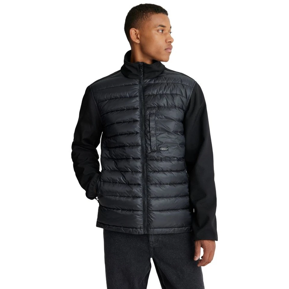 Blend giacca nera in trapunta e softshell giubbino da uomo EVEREST 20718449 - Imagen 2 de 4