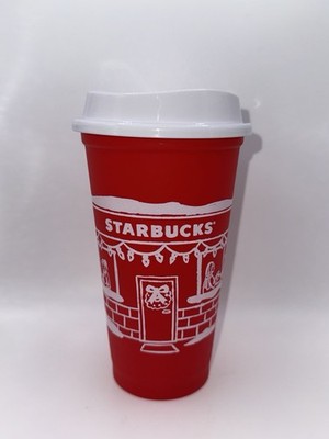 Starbucks 2025 Red Cup Day Holiday Christmas Reusable Coffee Cup 16oz New