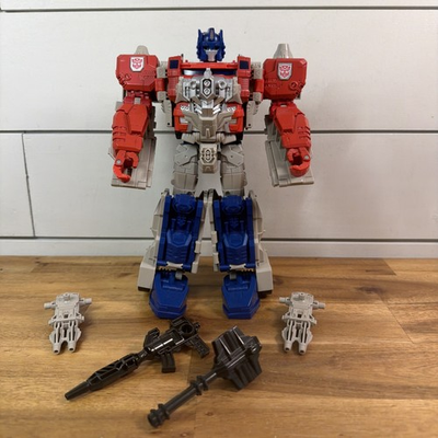 #ad #ad Transformers Titans Return Leader Powermaster Optimus Prime Complete *READ $65.90