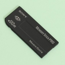Genuine Sony MagicGate 512MB Memory Stick PRO Memory Card for Camera MSX-512S 