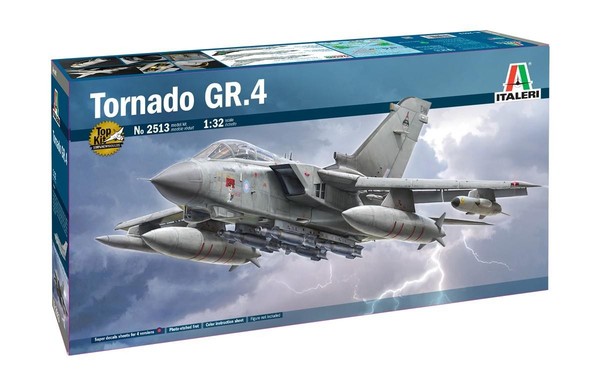 1:32 Italeri Tornado Gr.4 Aereo Plan Kit IT2513 Modellbau-image