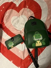 Rex Toy Story Loungefly Backpack With Wallet 