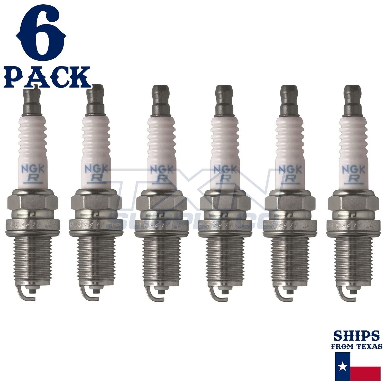6 Pack NGK Standard Spark Plugs 1998-2003 for Toyota Sienna V6-3.0L