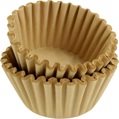 200 Natural Unbleached Coffee Filters for 8-12 Cups, Eco-Friendly &