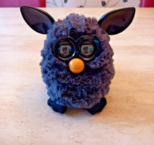 RARE!**HASBRO FURBY CHARCOAL GREY BLACK EARS INTERACTIVE ELECTRONIC PET TOY**VGC