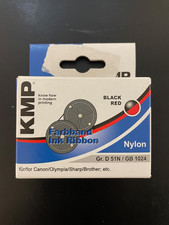 Top-Preis!! KMP Nylon Farbband GR.D51N/GB1024 Black-Black Red Neu!!