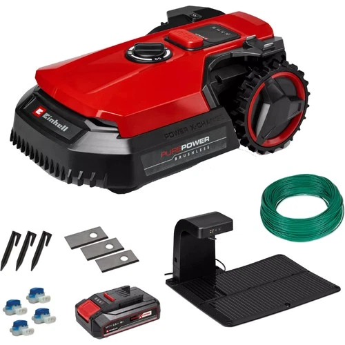 EINHELL Power X-Change Mähroboter FREELEXO 500, 18Volt, rot