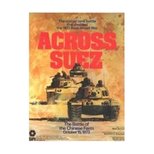 SPI Wargame Across Suez Box Fair/VG
