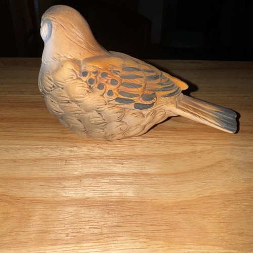 Vintage Made in Japan UC CTI Sparrow Ceramic Bird Figurine 6”x3” - Picture 7 of 22