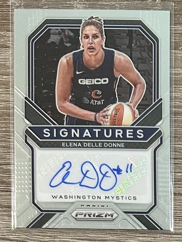 2021 Panini Prizm WNBA #SG-EDD Elena Delle Donne Signatures AUTO