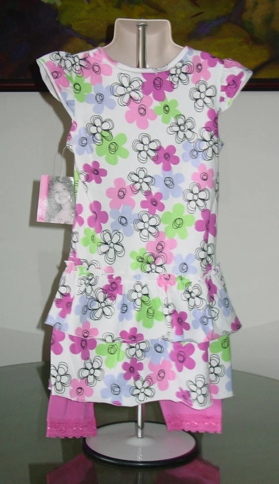 NWT Flapdoodles 2-Piece Outfit sz 4 5 - Imagem 2 de 2