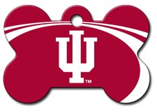 Officially Licensed NCAA Indiana Hoosiers Pet Tag