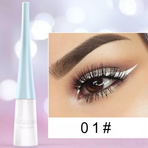 Matita eyeliner colorata 24 ore liquido alto pigmento lunga durata eye liner penna gel - Foto 80 di 110