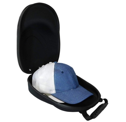 Baseball Cap Carrier Hat Box Travel Case for Hats Caps Backpack Should strap - Picture 24 of 88