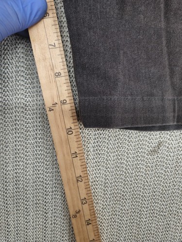 Volcom Shorts Mens Size 36 Charcoal Heather Gray Fade Stretch Chino Skate - Picture 9 of 13