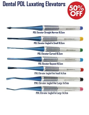 TK PLUS Dental PDL Luxating Elevator Proximators implants Root Extracting instruments CE