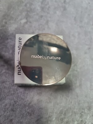 Nude By Nature Flawless Pressed Powder Foundation - N9 Sandy Brown Brandneu 