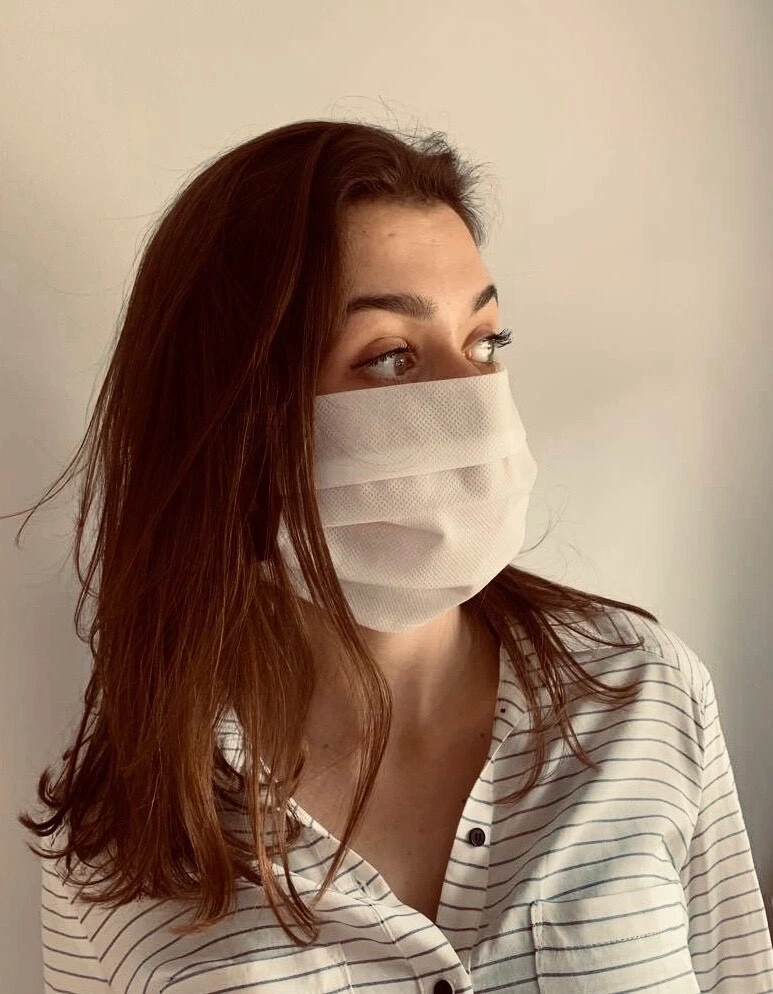 Pack of 50 x Face Mask | washable reusable breathable | Certified fabrics UK |