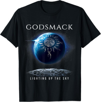 New! Godsmack Lighting Up The Sky Cotton Shirt Unisex Concert S to 5XL SG226