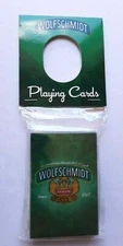 Wolfschmidt Vodka Playing Cards • New / Sealed