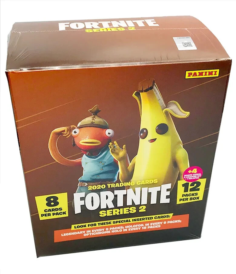 Fortnite Series 2 Trading Cards Mega Blasterbox Neu&ovp