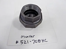 Mueller 521-708HC B.K. Black Iron Union 2"