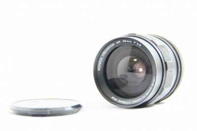 Excellent Konica Hexanon AR 35mm F/2.8 f 2.8 Wide Angle Prime Lens
