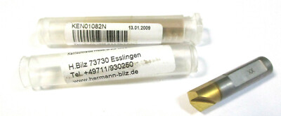 2x BILZ HSSE Pilotbohrer für Vollbohrer  Ø8 ,0 TiN 2-schneidig Neu H45981