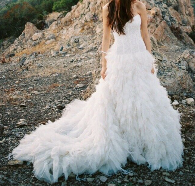 monique lhuillier lace wedding dress open back Spring 2024 Bridal Lookbook Monique Lhuillier