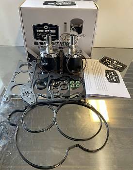 Kit de pistón forjado MCB Polaris 600 CFI durabilidad y rendimiento Pro Rush IQ Indy - Imagen 1 de 2