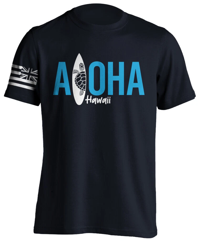 Aloha Hawaii Surfing HI Flag Honu Short-Sleeve Unisex T-Shirt Summer Beach
Opens in a new window or