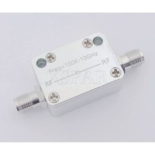 100K-10G RF Isolator Bias Tee 50V Wide-band Bias Tee with SMA Female Connector