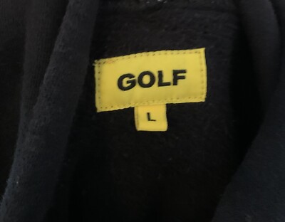 Golf Wang Tyler The Creator Hoodie Men Large Black Long Sleeve